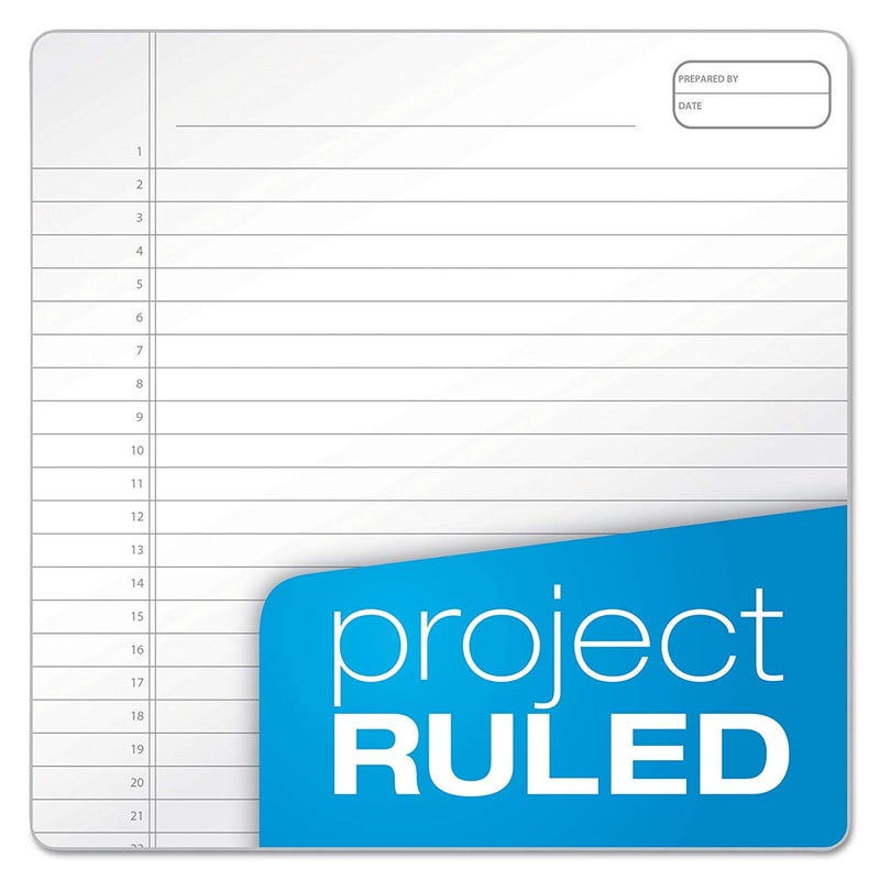 AMPAD Gold Fibre Project Planner, Top-Wire Bound, 8-1/2" x 11-3/4", Project Rule, Navy Cover, 70 Sheets (20-815) (4) - Image 5
